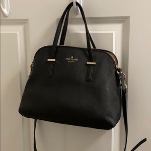 Black Kate Spade Leather Handbag